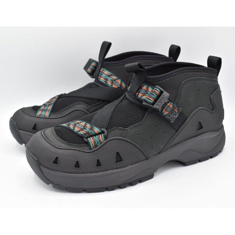 Teva Mens Size 10 Revive '94 Black Mid Hiking Boots Shoes